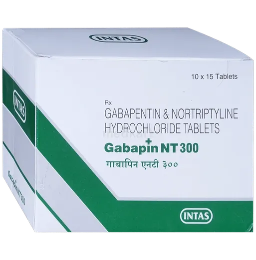gabapin nt 300mg tablet 15's